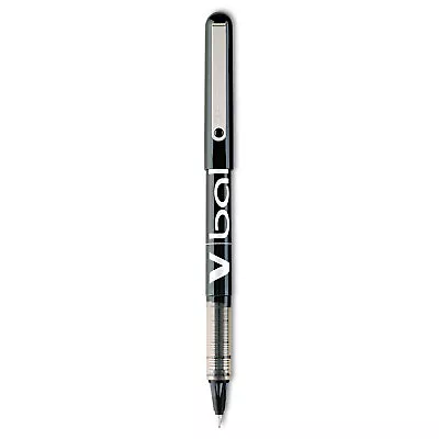 Pilot VBall Liquid Ink Roller Ball Stick Pen Black Ink .7mm Dozen 35112 • $25.48