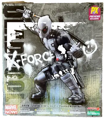 Deadpool Marvel Now Kotobukiya ArtFX+ Statue X-Force Version Previews Exclusive • $65