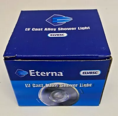 5 Externa 85mm Chrome GU5.3 Recessed Shower Ceiling Spot IP65 Downlight Lights  • £15.99