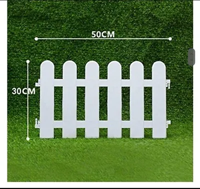 Picket Fence For Wedding Party Decoration Home Indoor Garden NEW 4 PCS/pack. New • £10.20