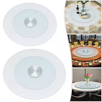 Round Tempered Glass Table Top 60cm/70cm/80cm Clear Glass Turntable • $85