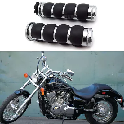 For Honda Shadow Spirit VT 600 750 1100 VTX1800 VTX1300 1  Handlebar Hand Grips • $35.17