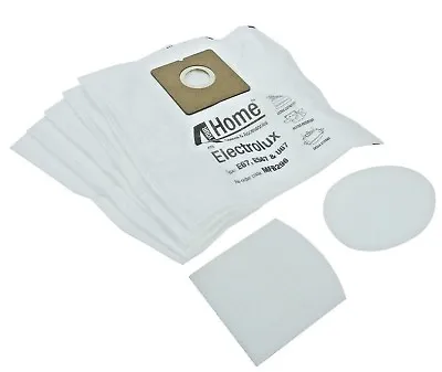 5 X Microfibre Vacuum Cleaner Bags + 2 Filters For VAX Mojo 3 V077 VS02 VC-05 • £6.35