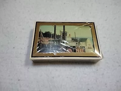 Gemaco Bridge Playing Cards Steamboat Missouri River New Sealed • $5