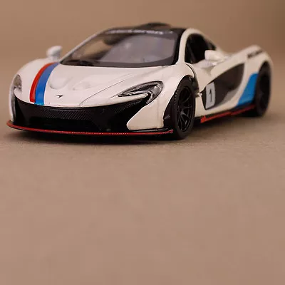 2013 White McLaren P1 Model Sports Racing Car Die-Cast 1:38 Scale Pull-Back • $30