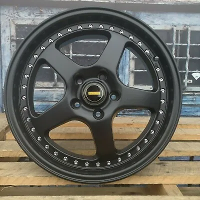 18  ForgeAuto FA 5 Wheels Racing Black Size 18x8 PCD 5x120 Holden Commodore Rims • $1220
