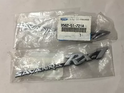 MAZDA RX7 SERIES 1 2 3 S1 S2 S3 SAVANNA Rx-7 BADGE BRAND NEW GENUINE NOS • $300