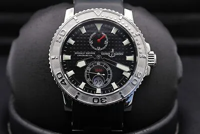 Ulysse Nardin Watch Maxi Marine Diver 263-51-3/92 Stainless Steel • $4117.02