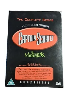 Oop Captain Scarlet And The Mysterons The Complete Series 6 DVD Gerry Anderson • £12.99