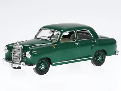 Mercedes W120 180 Ponton 1954 Green Diecast Model Car ABADD121 Hachette 1:43 • $47.90