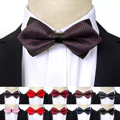 Stylish Solid Color Bow Tie For Men Ideal For Formal And Business Events • £5.10