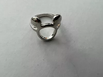 Disney Mickey Mouse Icon RING Silver Tone • $9.50