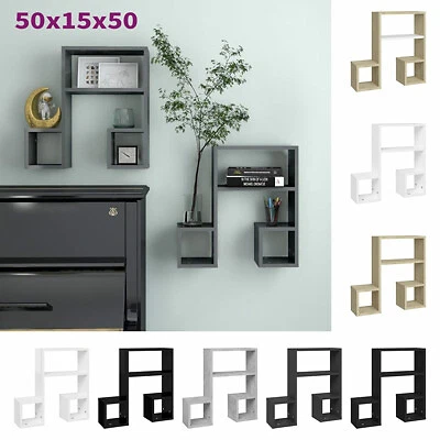 £23.99 • Buy 2x Wall Shelves Chipboard Wall-Mounted Floating Shelf Multi Colours VidaXL