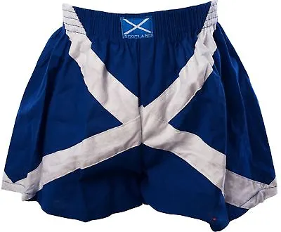 Mens Boxer Shorts Saltire Blue • £17.99