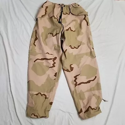 US Army Cold Weather Desert Camouflage Goretex Trousers Pants USGI Size XL Long • $69.99