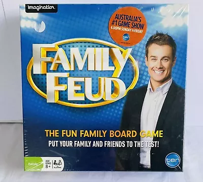 FAMILY FEUD Grant Denyer Tv Quiz Show Board Game Imagination Brand New Sealed • $35.94