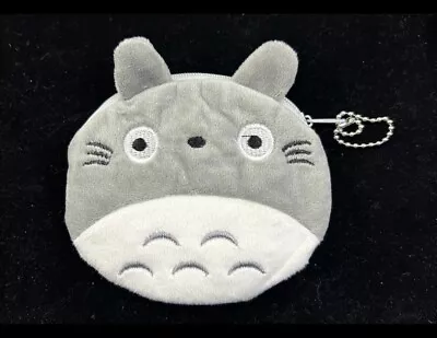 My Neighbor Totoro Plush Keychain Coin Zip Purse • $7.99