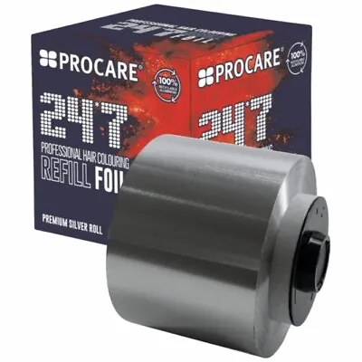 Procare 247 Silver Foil 450m Hairdressing Highlighting Foil For Machine • £39.95