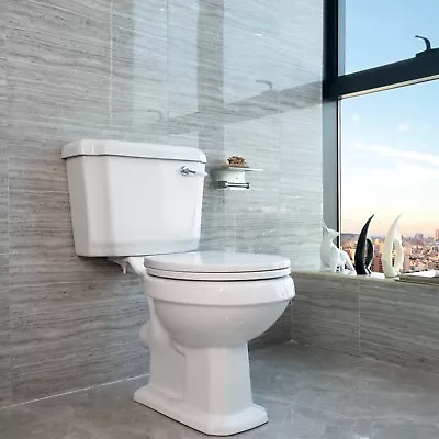 £149.77 • Buy Bathroom Traditional Victorian Style Close Coupled Toilet Ceramic WC Cistern Pan