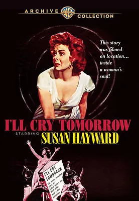 I'IL CRY TOMORROW (Susan Hayward) - DVD - Region Free - Sealed • £20.99