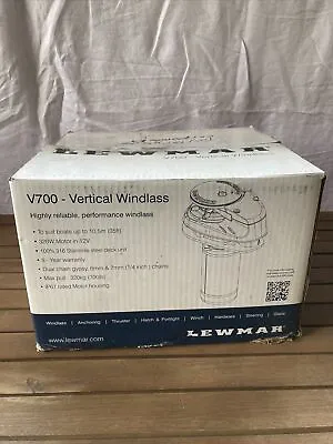 NEW In Box - Lewmar V700 Vertical Anchor Windlass - Winch - 316 Stainless Steel • $999.95