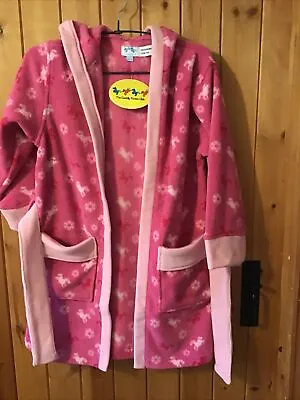 £13 • Buy Cuddly Ponies Dressing Gown C8 Rose Pink