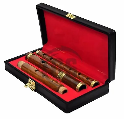 New Irish Professional Rosewood D Flute 4 Piece Natural Finish With Free Case • $42.50