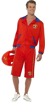 £37.36 • Buy Smiffys Officially Licensed Baywatch Beach Mens Lifeguard Costume