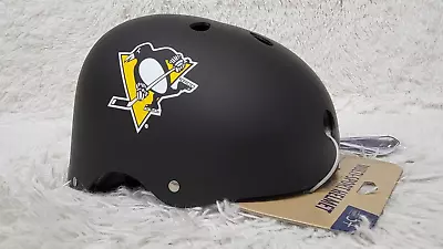 NHL Multi Sport Helmet Youth 5+ Pittsburgh Penguin Bike Helmet Skateboard Cycle • $19.99