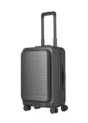 Member's Mark Hardside Carry On Luggage With Front Pocket - Charcoal • £68.36