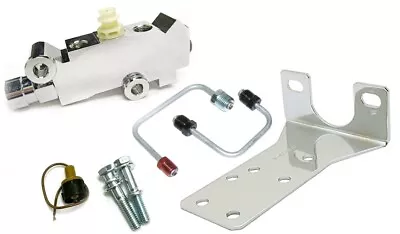 GM Chrome Proportioning Valve Kit Bottom Mount 4 Wheel Disc Front Drum Rear • $62.97