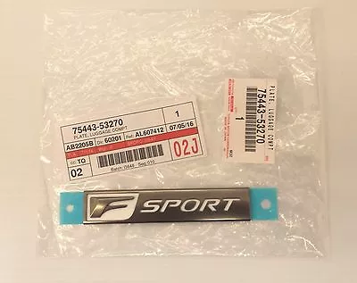 Lexus Oem Factory F Sport Rear Emblem Name Plate 2014-2016 Is250 Is350 • $40.90