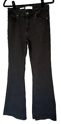 Mango Jeans Black Flare Woman 40 (UK 12) • £10