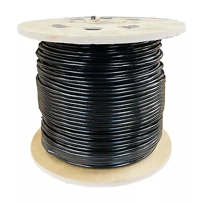 GALVANISED WIRE ROPE BLACK PVC COATED 1.5mm 2mm 3mm 4mm 6mm 7mm 1 M To 100 Metre • £1.89