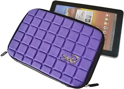 Carrying Sleeve Neoprene Cover Bag Case For 9  Inch Laptop IPad Tablet Purple • £4.52