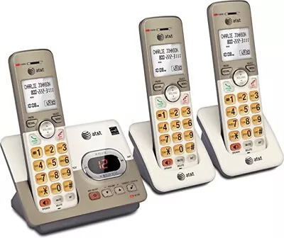 AT&T EL52313 DECT 6.0 3 Handset Answering System With Caller ID/Call Waiting • $39.99