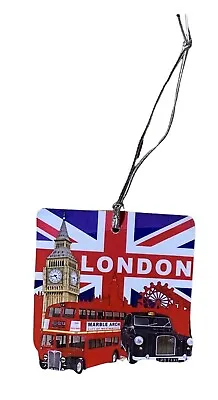 London Christmas Tree Decoration - Hanging London Gift - London Christmas LS23-D • £2.95