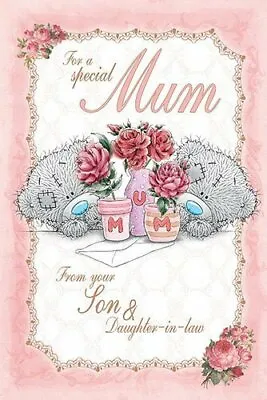 Me To You Special Mum Card From Son & Daughter In Law - Tatty Teddy • £6.49