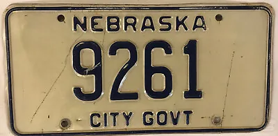 MUNICIPAL CITY POLICE GOVERNMENT License Plate Trooper Sheriff Officer Official • $59.95