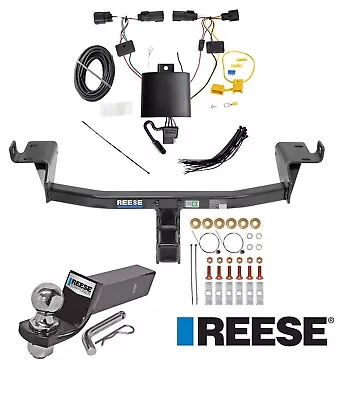 Reese Trailer Tow Hitch For 19-23 Jeep Cherokee Complete PKG W/ Wiring + 2  Ball • $276.78