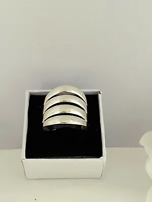 Massive 925 Solid Silver Ladies Ring UK Handmade All Size Available + Gift Box • £36