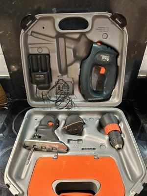 £4.99 • Buy Black & Decker VP2000 VersaPak Quattro 7.2V Cordless Kit *Untested*