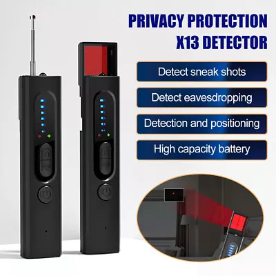 £18.98 • Buy Hidden Camera Detector Anti Spy Bug GPS Tracker Finder Scanner Device Hotel Car