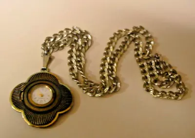 Vintage Caravelle Gold Tone Pendant Watch - Non-Working • $2.50