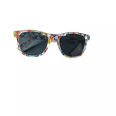 Disney Parks Mickey Colorful Balloons Clear Frame Sunglasses Wayfarer Adult • $16.95