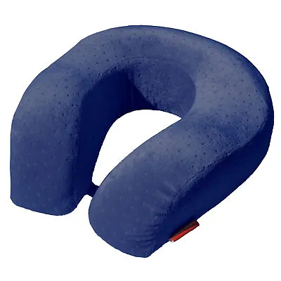 Navy Memory Foam Therapeutic Comfort U-shaped Travel Neck Pillow Support Cushion • $11.87