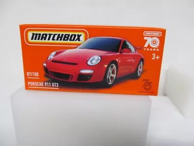 Matchbox  2023 Series BOXED - Red PORSCHE 911 GT3 • $3.99