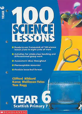 £3.13 • Buy Mallinson-Yates, Karen : Year 6 (100 Science Lessons S.) FREE Shipping, Save £s
