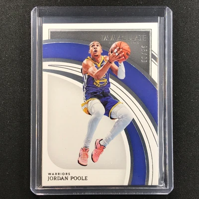 $24.99 • Buy 2021-22 Immaculate JORDAN POOLE Base Silver 85/99