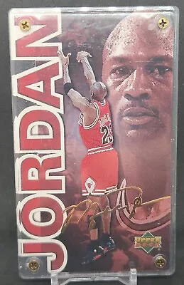 1999 Upper Deck Michael Jordan Slabs 2153/2300 Name In Red Card #MJ-S12-99 HOF • $49.99